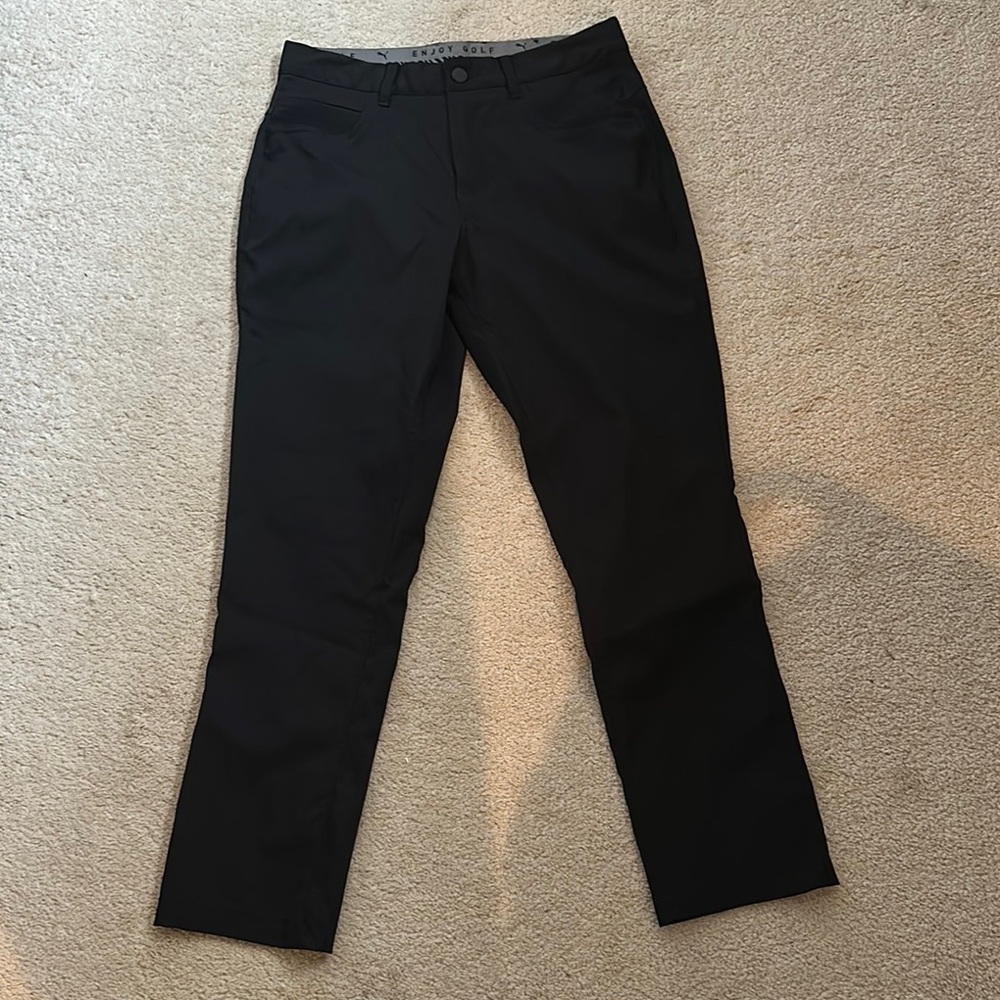 Puma Black Golf Pants